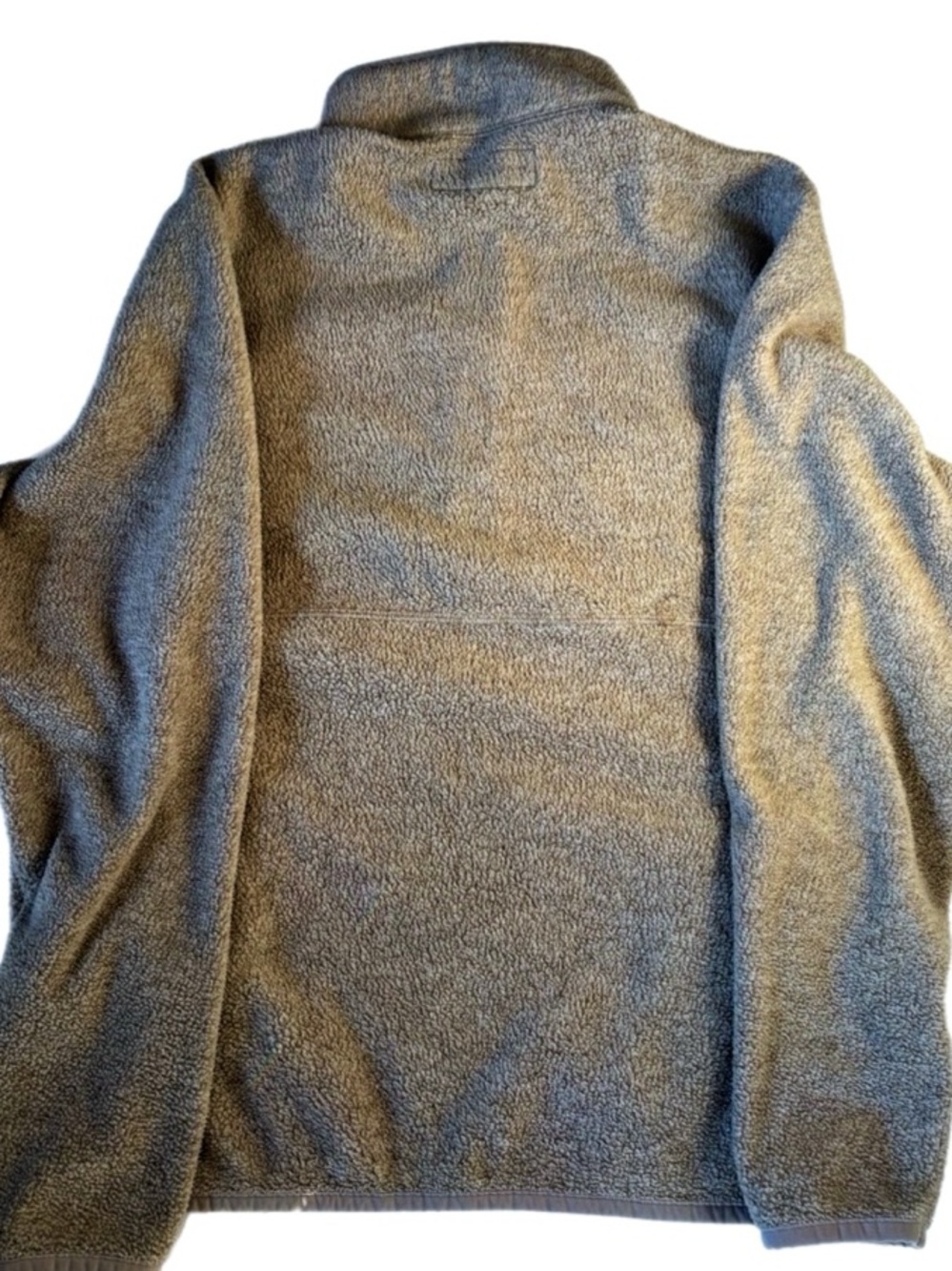 Abercrombie & Fitch Men's Half-Zip Pullover - Taupe - Picture 2 of 4